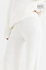 Rhythm Knit Pant - White