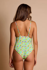 Adrianna One Piece Swimsuit - Clovers