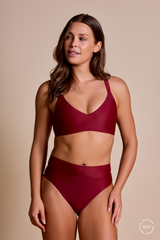 Yvonne Bikini Bottom - Maroon