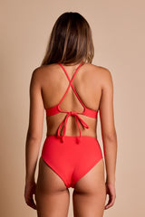 Ophelia Bikini Bottom - Flame