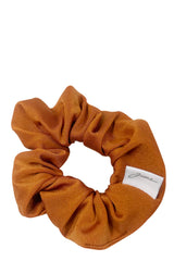 Surf-Ready Hair Scrunchie - Cognac